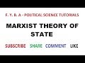 Marxist Theory of State - VI