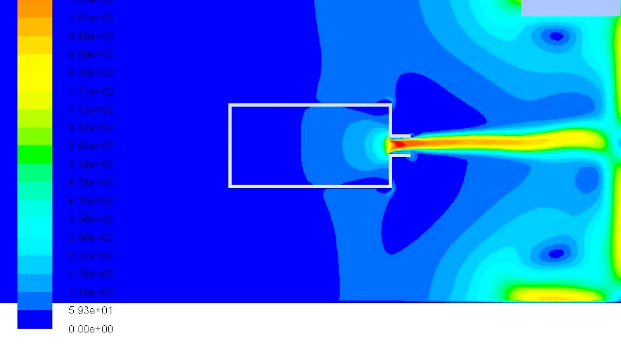 CFD, Simulation of Pressurized tank flow, ANSYS Fluent - YouTube