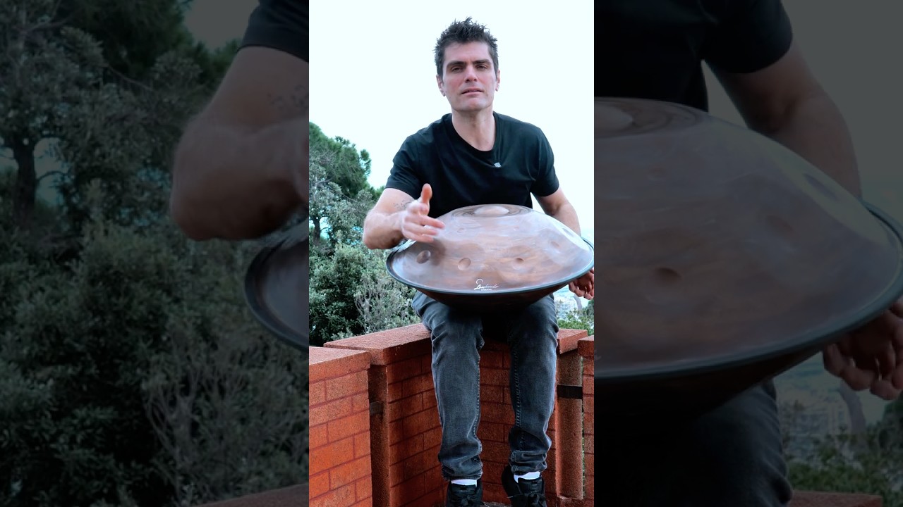 Escape in 30 Seconds | 16 Note Pygmy Handpan #handpan #hangdrum #pantam #yoga #meditation