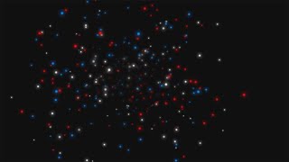 Abstract Light HD Particle background