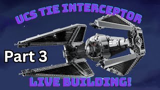 🔴LIVE🔴 LEGO Star Wars 75382 UCS Tie Interceptor Finale | B&C
