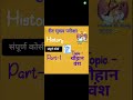 Topic - चौहान वंश (हिस्ट्री)