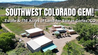 156-Acre Country Home and Orchard in Cortez, CO