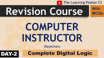 Revision Course for Rajasthan Computer Instructor | Complete Digital Logic | Computer Teacher