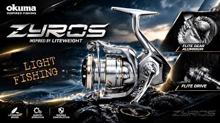 OKUMA ZYROS SPINNING REEL FOR LIGHT GAMING screenshot 1