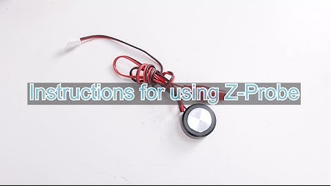 How to use the Z-Probe on the CNC? Click on the instructions video below.