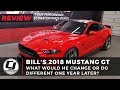One year later, Bill reviews his 2018 Mustang GT