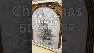 Famous Hobby Lobby Stunning Christmas Decor 50% OFF  #christmas2025 #hobbylobbychristmas Profile