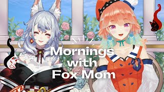 【Mornings with Fox Mom】A Chat with Kiara Takanashi. Ceo, Idol, Gamer.