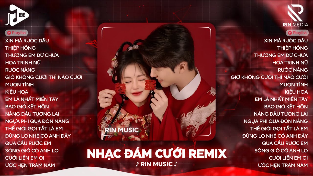 NHẠC ĐÁM CƯỚI REMIX 2025 💘 Xin Má Rước Dâu, Thiệp Hồng - Tuyển Tập Nhạc Đám Cưới Hay Nhất 2025