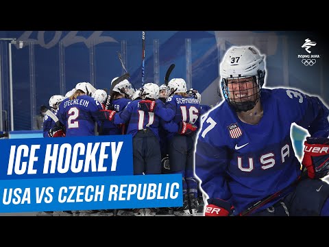 USA vs Czech Republic | Women's Ice Hockey Quarterfinal | Full Replay | #Beijing2022