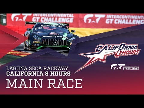 Main Race - Laguna Seca - California 8 Hours - Intercontinental GT Challenge - LIVE