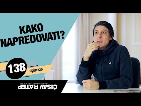 Video: Kako Napredovati