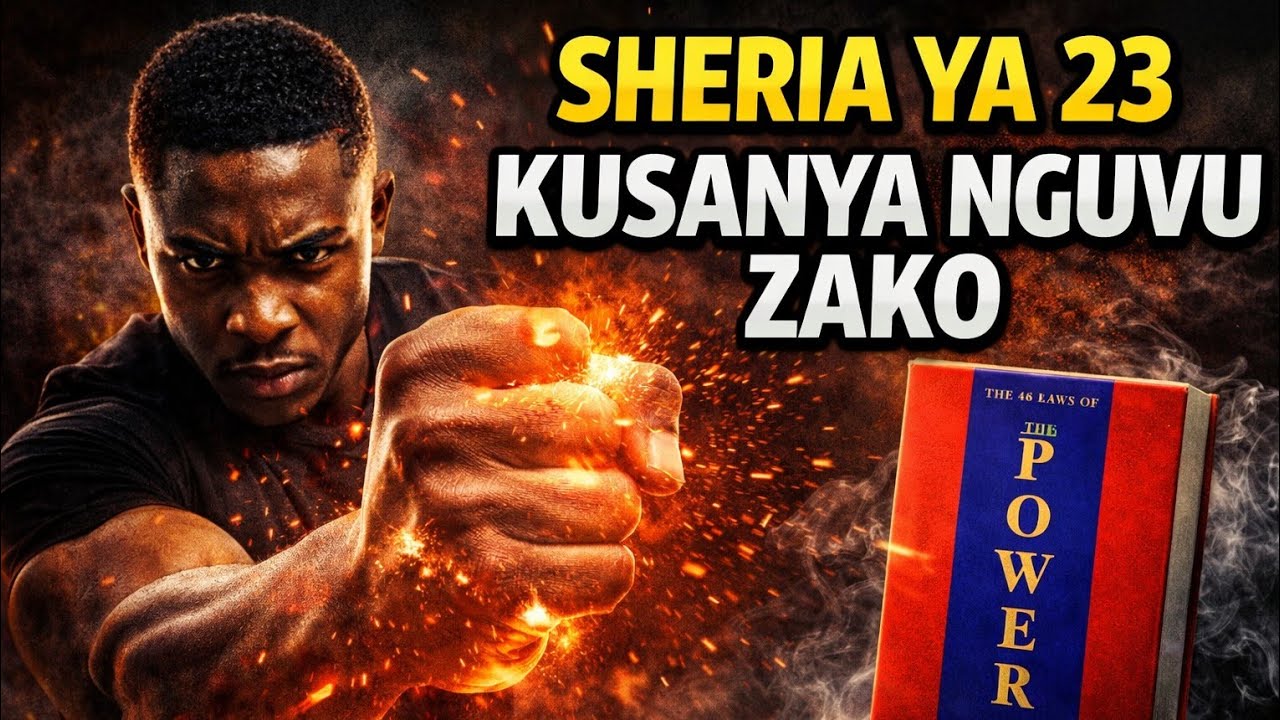 Hii Ndiyo Siri ya Mafanikio Makubwa | Sheria ya 23 – 48 Laws of Power
