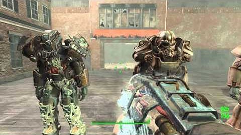 Fallout 4: Secret room with all armor/items/weapons