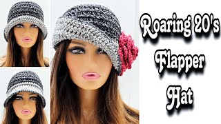 This Is One BEAUTIFUL Crochet Flapper Hat
