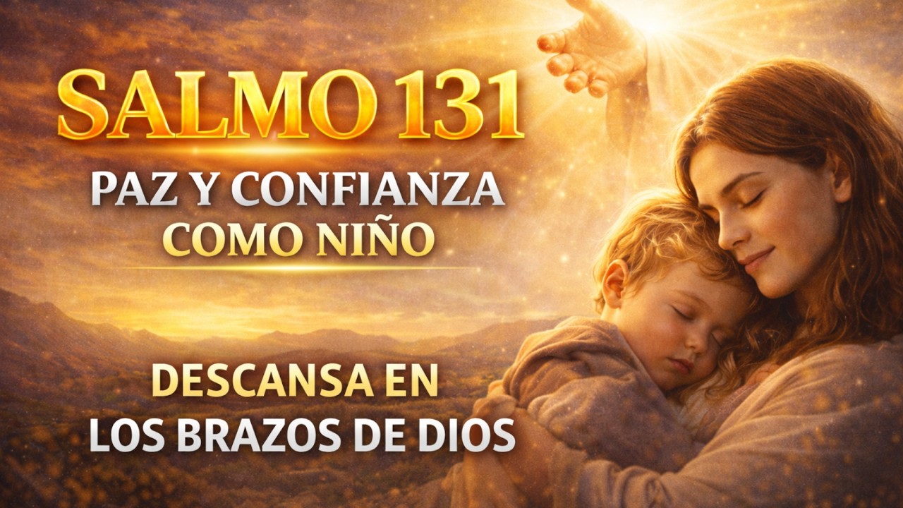 Salmo 131 Cantado I Mi Alma Descansa en Dios  | Paz y confianza en Dios #músicahebrea