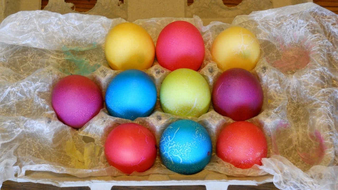 How To Dye Easter Eggs With Food Coloring