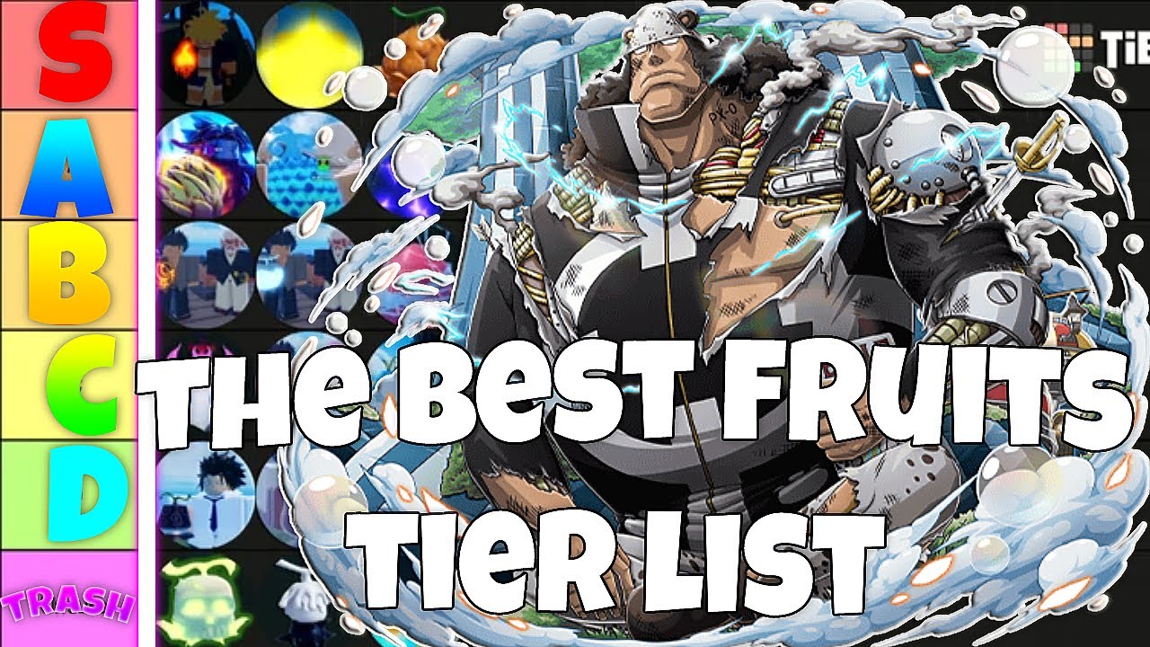 Complete Devil Fruit Tier List For Pixel Piece