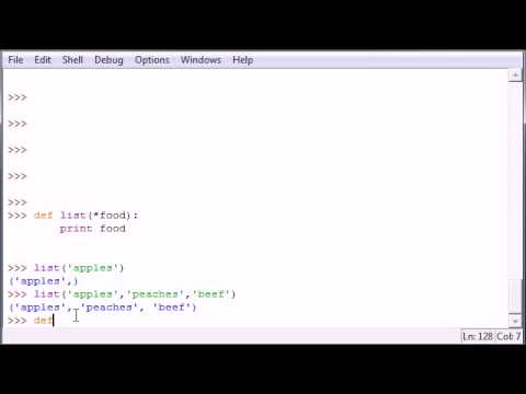 Python Programming Tutorial   29   Multiple Parameters video flv