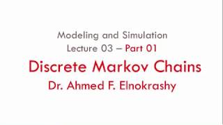 Introduction to Discrete Markov Chains