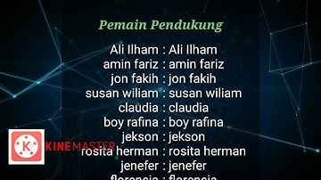 Cara Membuat Credit title/Roll Film di Hp | KineMaster