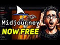 Big AI News: Midjourney is Free and Launched Its Own Website!