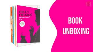Bridget Jones Series By Helen Fielding - Book Unboxing