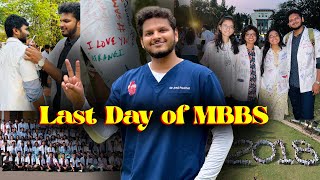 The Last Day Of MBBS - Apron Sign &amp; Goodbyes | Anuj Pachhel