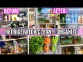 *NEW* ULTIMATE REFRIGERATOR CLEAN AND ORGANIZATION | Satisfying kitchen deep cleaning | Spring 2023