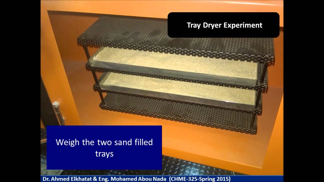 Tray Dryer (Experimental) YouTube