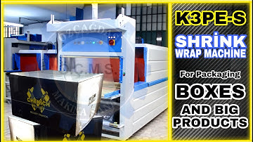 Shrink wrap machine |box packaging machine | shrink wrapping