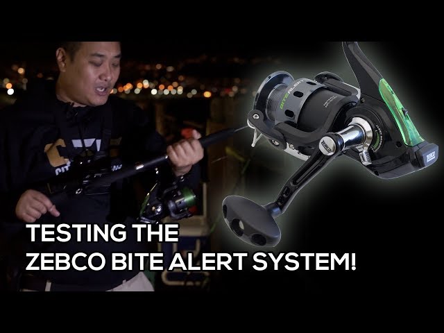 Fishing Reel with Built-in Bite Alarm??? Night Fishing with Zebco