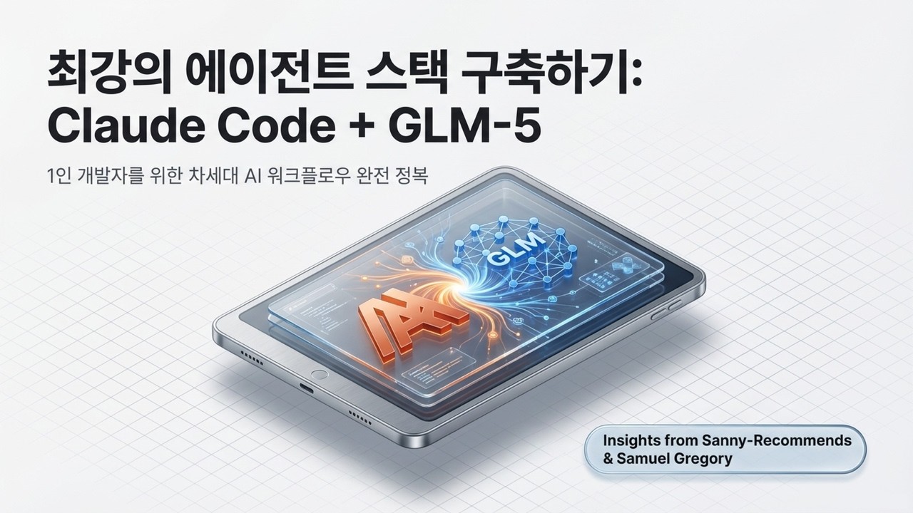 [GLM-5+Claude Code] 개발자 실직 위기? Claude와 GLM-5 조합하니 혼자서 앱 하나 뚝딱 만듭니다 ...