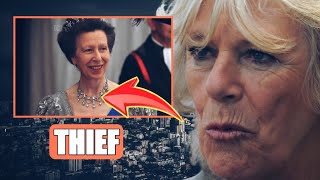 THIEF!⛔ Camilla FURIOUS As Princess Anne STEALS Golden NECKLACE From Her Closet To Visit Scotland