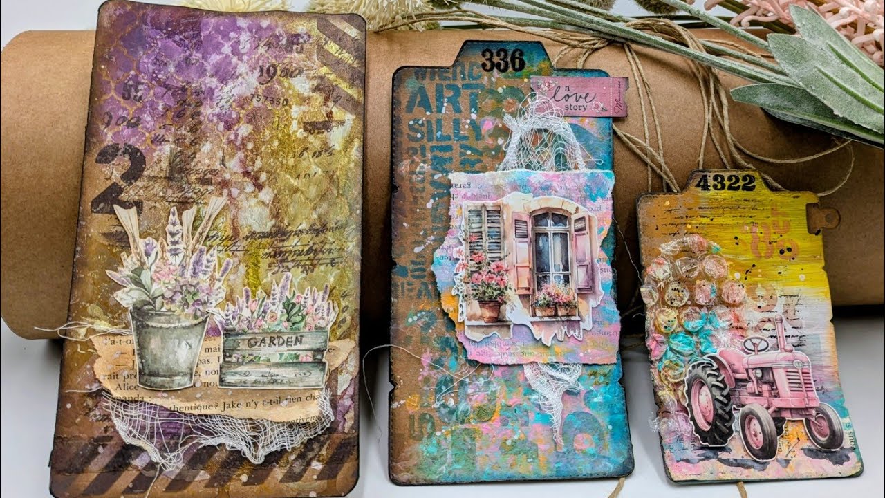 Test rouleau papier craft d'Action + tuto effet cuir