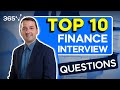 Top 10 Finance Interview Questions and Answers