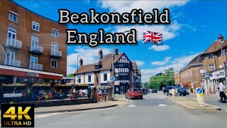 Beaconsfield Neighbourhood Tour | England Small Town - 4K