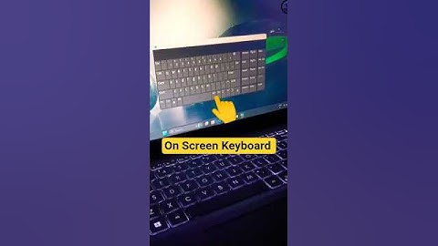 🖥️ షార్ట్‌కట్ కీలను ఉపయోగించి స్క్రీన్ కీబోర్డ్‌పై #techshorts #hack #tipsandtricks #keyboard #hack #shorts