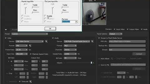 คู่มือการใช้งาน Flash Media Live Encoder (FMLE)