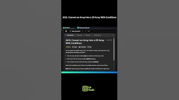 Leetcode 2610. Convert an Array into a 2D Array with conditions #shorts  #python #leetcodechallenge