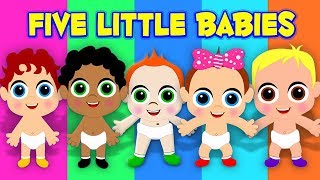 Lima Bayi Kecil  Lagu Anakanak  Sajak Untuk Anakanak  Five Little Babies  Song For Children