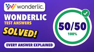 Wonderlic Test Answers: All 50 Questions Explained