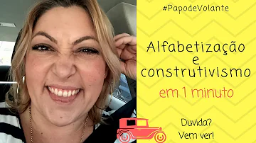 O que é método construtivista de alfabetização?