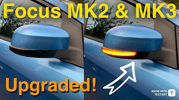 Verbeterde spiegelindicatoren op de Focus MK2 MK3 en Mondeo mk4