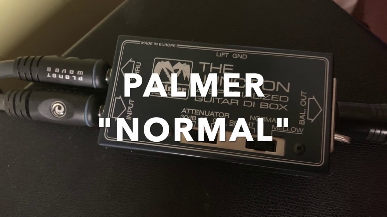 Palmer PDI-09 vs SM57 - YouTube