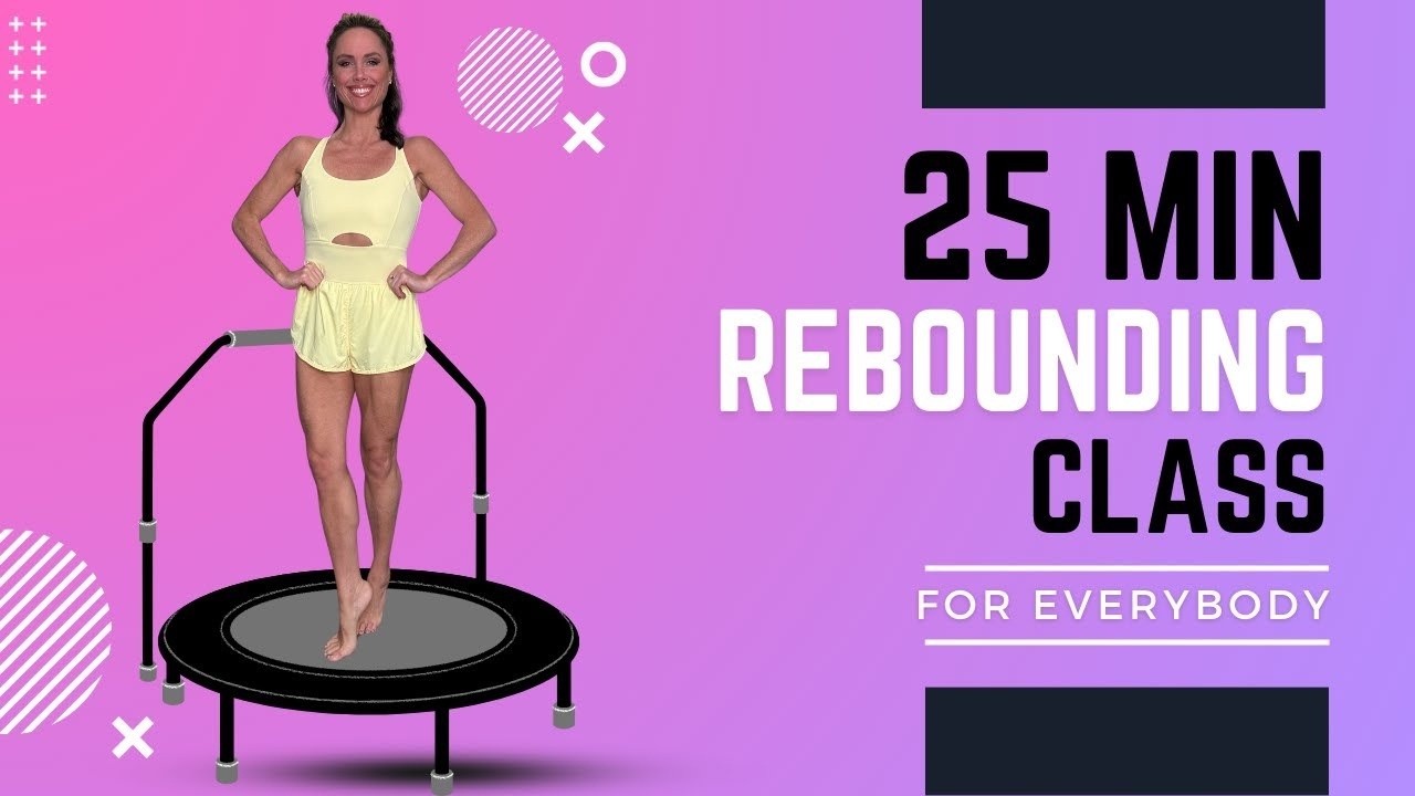 Rebounding Class Rebounding Workout for Beginners 7/7 All Levels | Strength, Flexibility ...