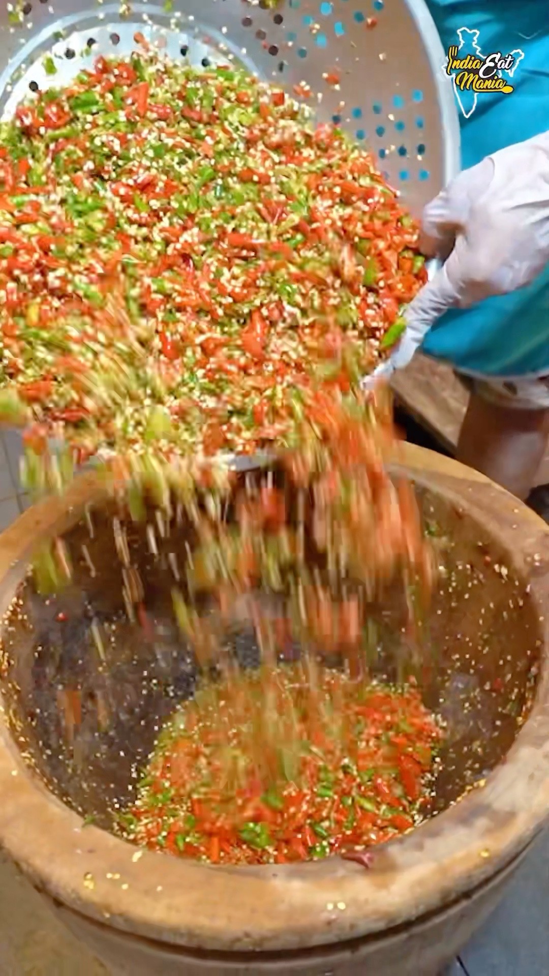 Most Viral Super Spicy Thai Salad Making In Bangkok #thailand #shorts