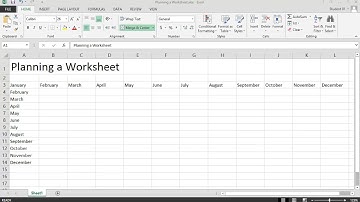 Why You Should Plan Excel Worksheets First (Quick Productivity Tip)