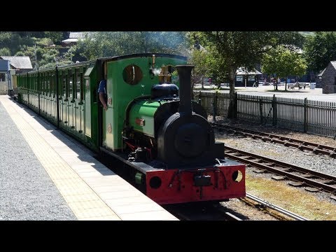 Llanberis Lake Railway - Orange Timetable - 17/07/2017 (4K)